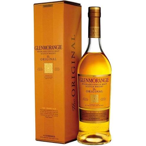 A thumbnail image of a filled bottle of Glenmorangie Original next to its box 
