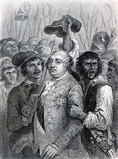 Portrait of Louis XVI upon his capture