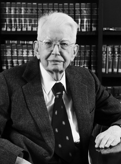 A portrait of Ronald H. Coase