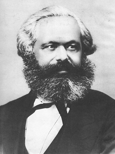 A portrait of Karl Heinrich Marx